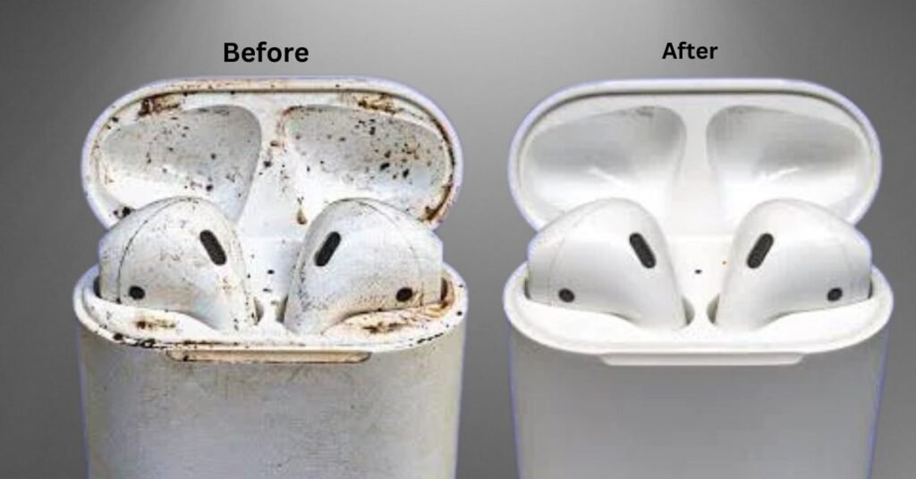 Clean the Airpods Frequently