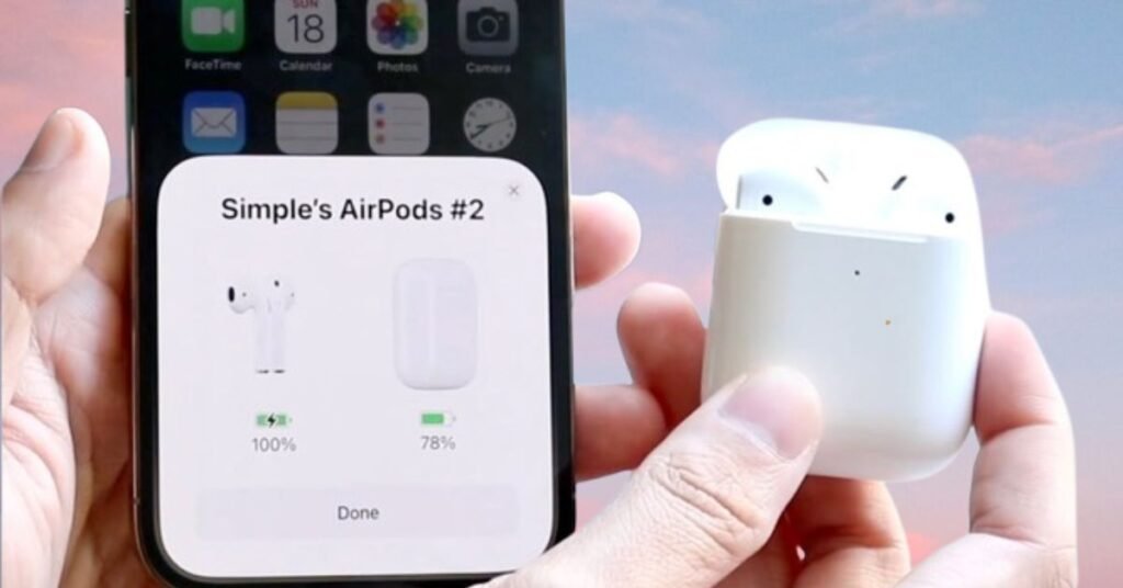 Connect AirPods to iPhone